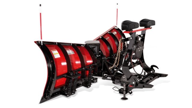 Back of the MVP 3 plow