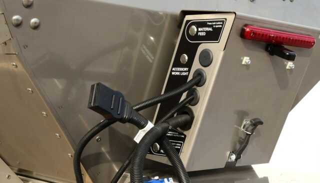 dump and work light switches