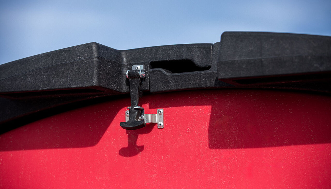 MARAUDER poly latching lid