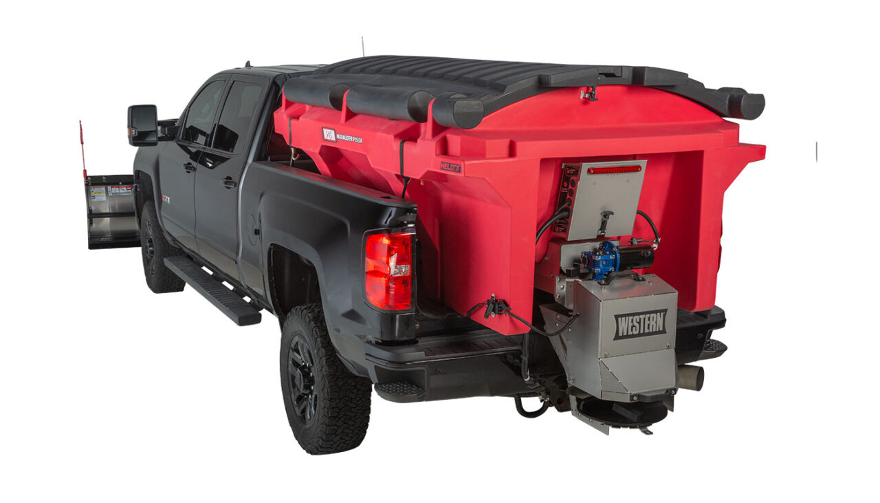 MARAUDER poly quarter view on truck