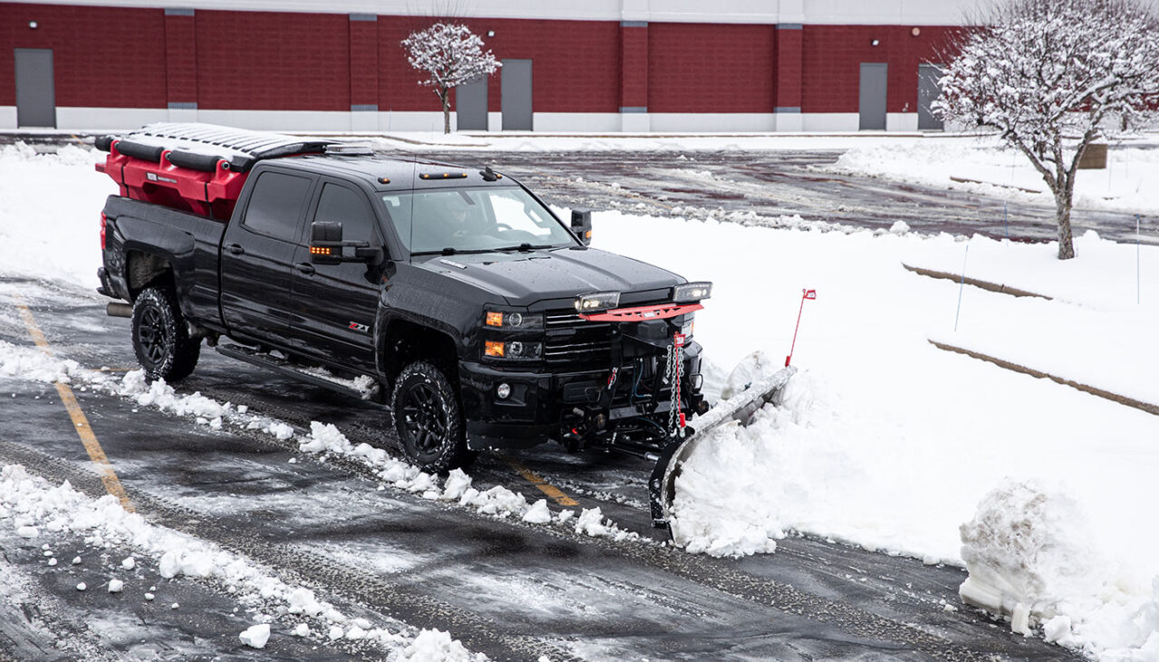 PRO-PLOW 3 stainless straight blade snowplow