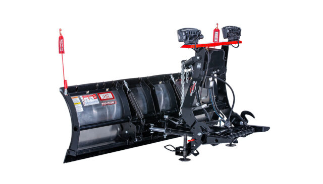 PRO-PLOW 3 stainless steel back of blade