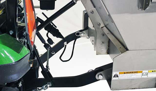 3 point hitch standard for drop 250 & 600