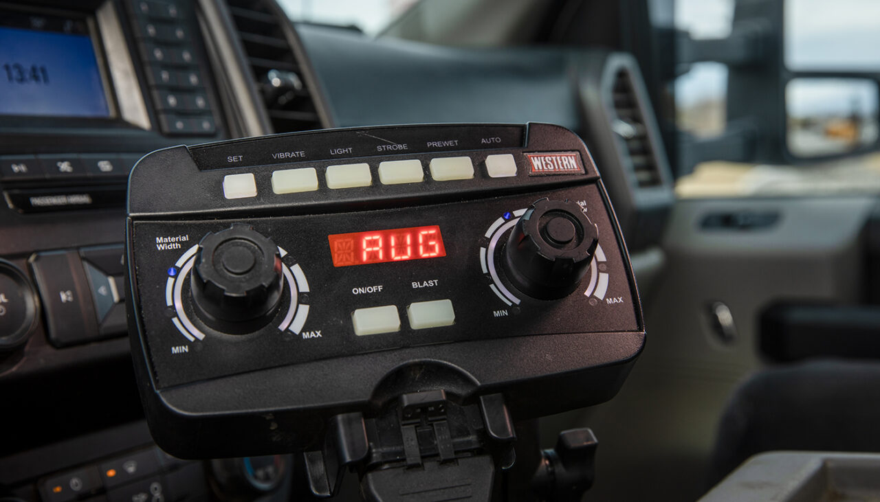 auto speed control - auger setting